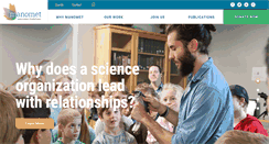 Desktop Screenshot of manomet.org